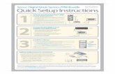 Sonos Quick Setup Instructions - Prase Media Technologies · Sonos ™ Digital Music System ZP80 Bundle Quick Setup Instructions Connect your first ZonePlayer ZP80 to your wired network