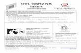 DVL GSR2 NB Insert - Travis Industrieshelpful hints and suggestions that will make the operation and maintenance of your new heater an easier and more enjoyable experience. We offer
