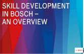 SKILL DEVELOPMENT IN BOSCH AN OVERVIEW Skill Development.pdf · 2019-06-24 · bosch skills india: touching lives meaningfully welcome to bosch india’s skill development press meet