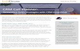 CRM Call Planner Sales Sheet (Desktop) ... YOUR BEST TRAVEL COMPANION CRM Call Planner is an integrated