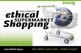 2009 ethıcal tthe guide tohe guide to Shoppıng · company and parent company. Seek a best buy considering company ownership (Australian owned) and rating, and outstanding product