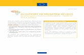 EU SUPPORT ON MIGRATION IN LIBYA€¦ · resilience of displaced populations in Libya’ €19.8 million: ‘Supporting protection and humani-tarian repatriation and reintegration