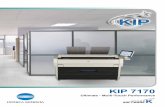 KIP 7170 - Konica Minolta · • 600 X 2400 dpi printing • High definition print technology • Print from & scan to the cloud • CIS scanning technology - with Real-Time Thresholding