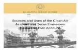 Clean Air Account and Texas Emissions Reduction …...Total: $189.8 $203.6 $217.5 $232.1 $206.1 $210.5 NOTES: Revenues for 2012-13 are from the Comptroller's Annual Cash Reports for