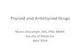 Thyroid and Antithyroid Drugs - Med Study Groupmsg2018.weebly.com/.../1/6/1/0/16101502/thyroid_and_antithyroid_d… · • Anti-thyroid drugs. • Iodide (K+ or Na+): –Solution