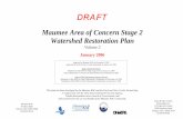 0-Cover Vol2 -12-21-05€¦ · DRAFT Volume 2 - Introduction DRAFT When the Maumee Area of Concern was defined in the late 1980s, the Maumee RAP Public Advisory Council determined