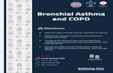 and side effects Bronchial Asthma and COPD. Respiratory Block/Team… · Bronchial Asthma and COPD Objectives: Different types of drugs used for treatment of asthma Differentiate