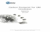 Carbon Footprint for UM- Crookston...UM-Crookston– Carbon Footprint May 30, 2008 Overview 8 . GHG Protocol (Scope 1 & 2) - TOTAL . Combining both Scope 1 & Scope 2 of the GHG Protocol