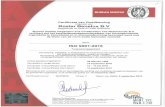 de.rosler.com · Certification attribuée à Rosler Benelux B.V Reggestraat 18, 5340 AV OSS, Les-Pays Bas Bureau Veritas Inspection and Certification The Netherlands B.V. expliquer