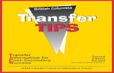 British Columbia Transfer TIPS - ERICfiles.eric.ed.gov/fulltext/ED505121.pdfUniversity Canada West (Bachelor of Commerce) Sprott-Shaw Community College (Bachelor of Business Administration)