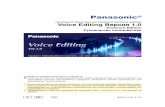 Voice Editing Версия 1.0 Premium Edition – Руководство ... ver.1.0.pdfФункция 2: конвертирование текста в звук • Преобразовав