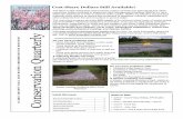 planting, pasture/hayland seeding, and riparian buffers R …clarkswcd.org/District/ConservationQuarterly_Spring13.pdf · Spring 2013 Dates to Note ... Red-bud, Norway Spruce, Dawn