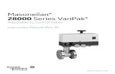 Masoneilan* 28000 Series VariPak*...Masoneilan* 28000 Series VariPak* Adjustable-Cv Control Valves Instruction Manual (Rev. B) BHGE Data Classification : Public