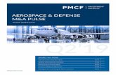 AEROSPACE & DEFENSE M&A PULSE · GLOBAL DEFENSE SPENDING COMMERCIAL AIRCRAFT DELIVERIES AND BACKLOG • In the commercial market, aircraft orders increased again in 2018, extending