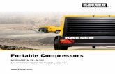 Portable CompressorsCOMPRESSOR S MOBILAIR® M 13 – M 350 With the world-renowned SIGMA PROFILE Flow rate 1.2 to 34.0 m³/min (42 – 1200 cfm)Portable Compressors 2 SIGMA PROFILE