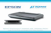 Epson® Expression® 11000XL-GA, 11000XL-Photo · The Expression 11000XL features Epson’s exclusive ColourTrue II imaging system and 2400 dpi resolution for enhanced colours and