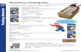 Dish/Glass Packing Kits - CDS MOVING EQUIPMENT INC.€¦ · by CDS Moving Equipment, Inc. 7 Moving Boxes Remember Packing Material to advise your customers not to overload boxes.