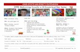 OHIOSTATE$UNIVERSITY$EXTENSION 2016 4-H CloverbudDay Camp€¦ · 2016 Cloverbud Camp Brochure Author: Kelly Beers Created Date: 20160413205607Z ...
