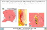 Hydrocarbon Generation Significance of Kukersites, the ...Petroleum Source Beds . Bakken shale . Red River Kukersite . Petroleum source beds are accumulations of organic -rich mudstone