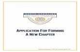 Application For Forming Chapter Page 1...1 This application must be mailed to: NCA&T SU Alumni Association, Inc., Attn: Executive Director, 200 North Benbow Road, Greensboro, NC 27411.