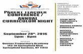 CONFERENCE / ANNUAL CURRICULUM NIGHTtoolbox1.s3-website-us-west-2.amazonaws.com/site_0409/...CURRICULUM NIGHT _____ WHEN September 28th, 2016 5pm - 8pm WHERE Queens Preparatory Academy