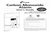 Carbon Monoxide Alarm...taining your unit. Part Two Carbon Monoxide - The Silent Killer,contains valuable information about carbon monoxide (CO). From discovering the most common sources