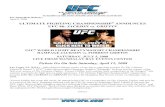 ULTIMATE FIGHTING CHAMPIONSHIP ANNOUNCES UFC ...media.ufc.tv/media/cms/EPK20UFC20861.pdfUFC 86: JACKSON vs. GRIFFIN is available live on pay-per-view at 10 p.m. EST/7 p.m. PST on iN