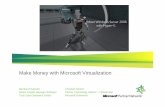 Make Money with Microsoft Virtualizationtransfer.techdata.de/tools/media_at/TDeducation/Make...Make Money with Microsoft Virtualization Bernhard Halbetel Senior Projekt Manager Software