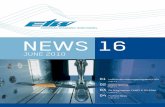 EUROPEAN TRANSONIC WINDTUNNEL NEWS 16 - ETW · 2017-10-16 · EUROPEAN TRANSONIC WINDTUNNEL 01 Luftfahrtforschungsprogramm LuFo Page 3-5 02 Client Testing Page 6-7 03 EU Programmes