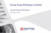 Tiong Seng Holdings Limited - Singapore Exchange...Goodwood Grand Residential: 57,005 sqft Construction commenced in 2014 TOP June 2017 3 completed units ready for sale and handover
