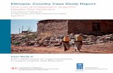 Ethiopia: Country Case Study Report · 2014-01-20 · However Ethiopia also faces hazards such as flooding, forest fires, and tectonic activity including earthquakes, as well as increased