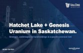Hatchet Lake + Genesis Uranium in Saskatchewan.valoremetals.com/_resources/projects/hatchet_lake/presentations/... · This presentation contains "forward-looking statements". These