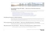 Configuring IP SLA - Service Performance Testing · Configuration Examples forIPSLA-Service Performance Testing Example: Service Performance Operation Device#showipslaconfiguration1