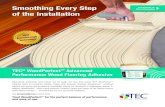 Smoothing Every Step - TECspecialty.com€¦ · H.B. Fuller Construction Products Inc. 1105 South Frontenac Street Aurora, IL 60504-6451 TEC® WoodPerfect™ Advanced Performance