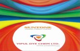 Vipul Dye Chem VIPUL DYE-CHEM LTD. Infinite possibilities SUNTONE ORGANIC PIGMENT POWDER Tint Shade