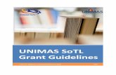 TABLE OF CONTENTS Grant Guidelines.pdf · 1.5.3 Graduate Employability (GE) o investigation into problems of GE for critical academic programmes o effects of interventions o formulation