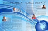 BIOENGINEERING A GLOBAL COMPANY - BioVectra · resume. Working previously in South Korea, Bandi then relocated to Canada, joining the BioVectra team in 2008. His first posting at