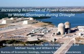 Increasing Resilience of Power Generation to Water ... · –Can generate electricity…cannot generate water •Storage: –Can store water….cannot store electricity •Transport: