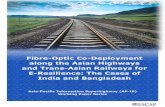 Fibre-Optic Co-Deployment along the Asian … and...2.2 Fibre-Optic Co-Deployment along Roads and Railways in India ..... 6 2.3 Broadband Connectivity and the Telecommunications Sector