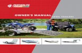 OWNER’S MANUALOPEN TRAILERS - Horse Trailers - Utility Trailers - Car … · 2018-11-01 · R8 3/30/2017 Page 1 . 1 S. AFETY . I. NFORMATION. 1.1 S. AFETY . A. LERT . S. YMBOLS