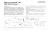 Application Note AN-61 LinkSwitch-3 Family · 2016-03-24 · AC-DC flyback power supply using the LinkSwitch-3 family of devices. It provides guidelines to enable an engineer to quickly