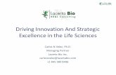 Driving Innovation And Strategic Excellence in the Life Scienceslacertabio.com/wp-content/uploads/2016/06/Lacerta-Bio... · 2016-06-21 · Driving Innovation And Strategic Excellence