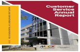 Customer Service Annual Report - Maryland Department of ...€¦ · CUSTOMER SERVICE ANNUAL REPORT The Maryland Department of Transportation (MDOT) and its Transportation Business