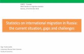 Chudinovskikh Migration statistics in Russia...Statistics of long-term migration flows in Russia: new methodology implemented since 2011 led to unexpected results Данные Росстата