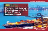 Potential for a Pakistan – U.S. Free Trade Agreement...Ramsha Hameed Disclaimer The ﬁndings, interpretations and conclusions expressed do not necessarily reﬂect the views of