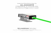 LaserLine Manufacturing, Inc. GL3000PM OWNER’S MANUAL · for on blinking—third push shuts off the laser. 2.Place vehicle at your desired location on the road. 3. Aim the laser