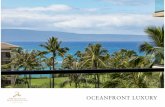 OCEANFRONT LUXURY - Montage Residences …...and an open-air wellness studio • Preferred pricing on resort amenities, services and accommodations • Option to participate in the