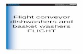 Flight conveyor dishwashers and basket washers - Commercial … Flight... · Particular requirements for commercial electric dishwashing machines (EN 50416) Ele ctrical equipment