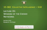 15-382 COLLECTIVE INTELLIGENCE S18gdicaro/15382-Spring18/... · 2018-04-17 · Francis Galton (16 February 1822 –17 January 1911), cousin of Charles Darwin, was an English Victorian
