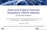 Past and Future Internet Disasters: DDoS attacks - InsecureHow the SQL Slammer DDoS attack works • The amplifying network of zombies is built fast by worm spreading based on exploiting
